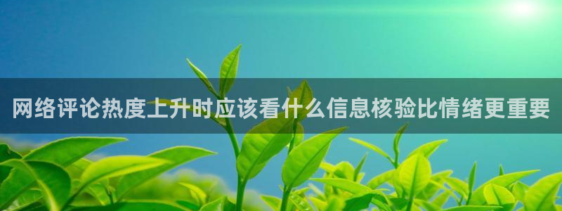 今日吃瓜在线观看：网络评论热度上升时应该看什么信息核验比情绪更重要